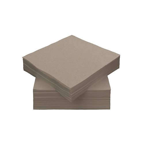 33cm 2ply Recycled Kraft Napkins - Box of 2000