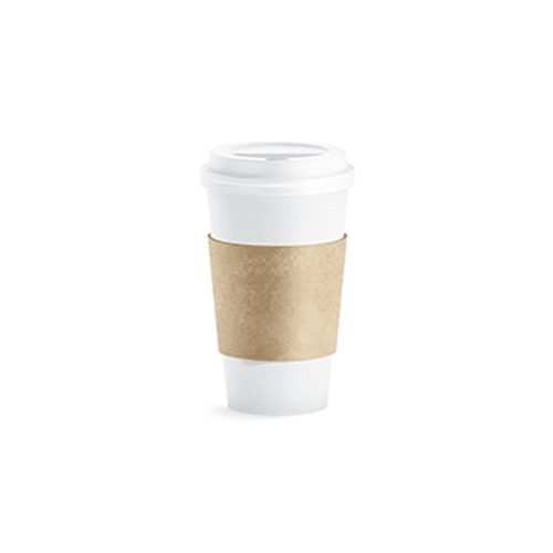 Brown Kraft Cup Sleeve - Box of 1000