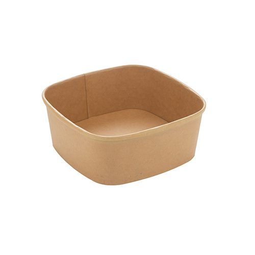 Kraft Square Bowl - Pack of 300