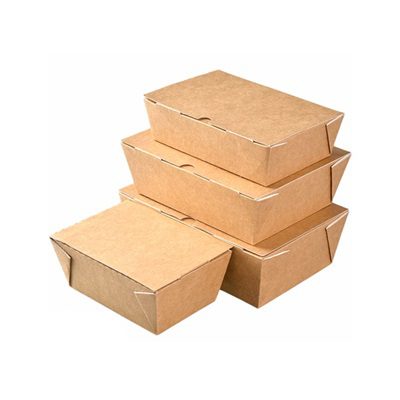 Premium Kraft Take Away Food Box - Pack of 200