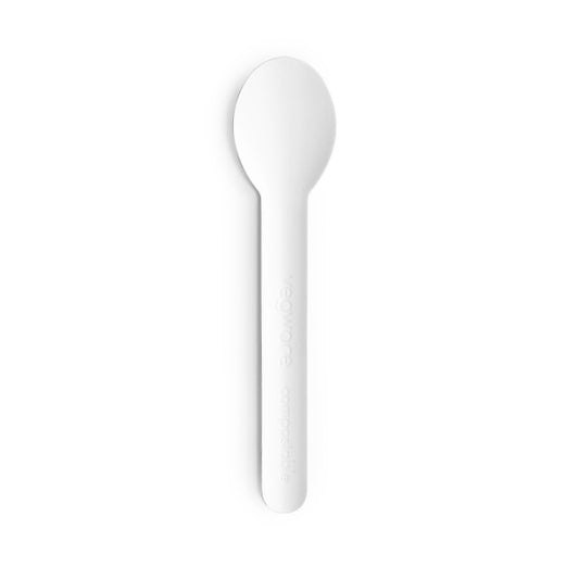 Vegware 6.2in Compostable Paper Spoon - Pack of 1000