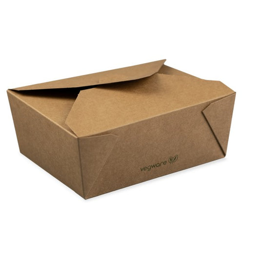 Vegware No.8 Food Carton 1300ml - Pack of 300