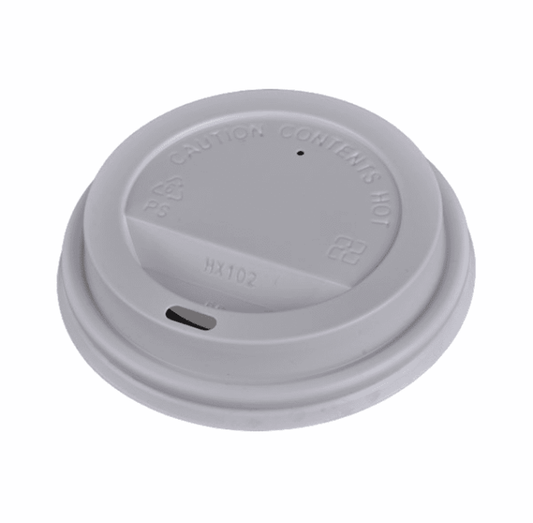 White Coffee Cup Lid – Box of 1000