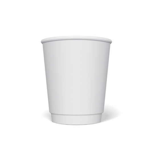 White Double Wall Paper Cup - Box of 500