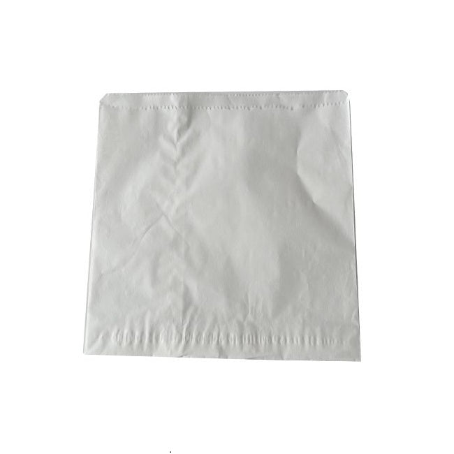 White Greaseproof Unstrung Bags