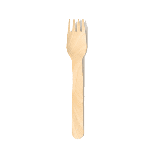 Compostable Takeaway Wooden Cutlery - Pack of 1000