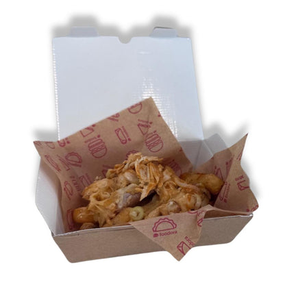Premium Kraft Take Away Food Box - Pack of 200